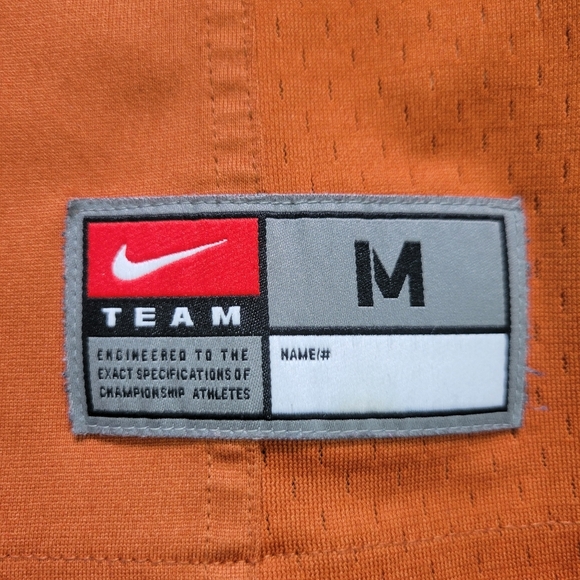 Nike TEAM Texas Longhorns Replica Football Jersey, Boy's Size M - Picture 4 of 9